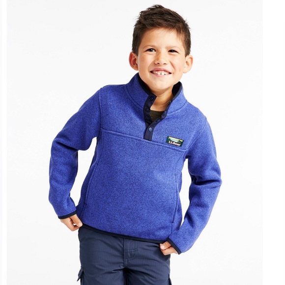 L.L. Bean Other - Kids' L.L.Bean Sweater Fleece, Pullover, M 10/12